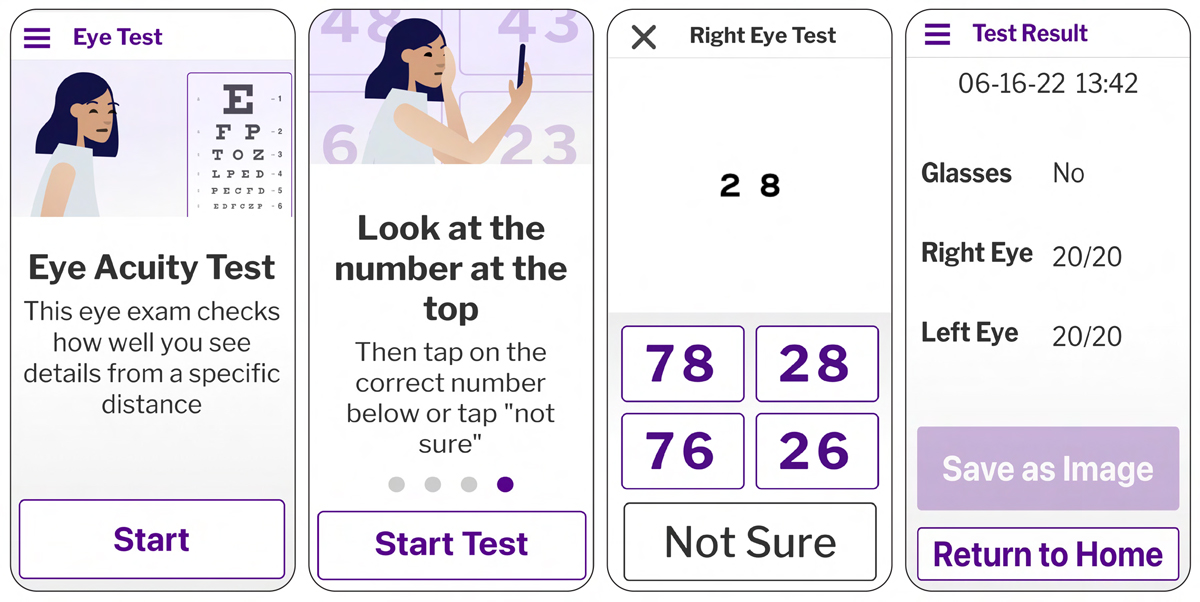 Eye Test App Shows Fairly Accurate Results